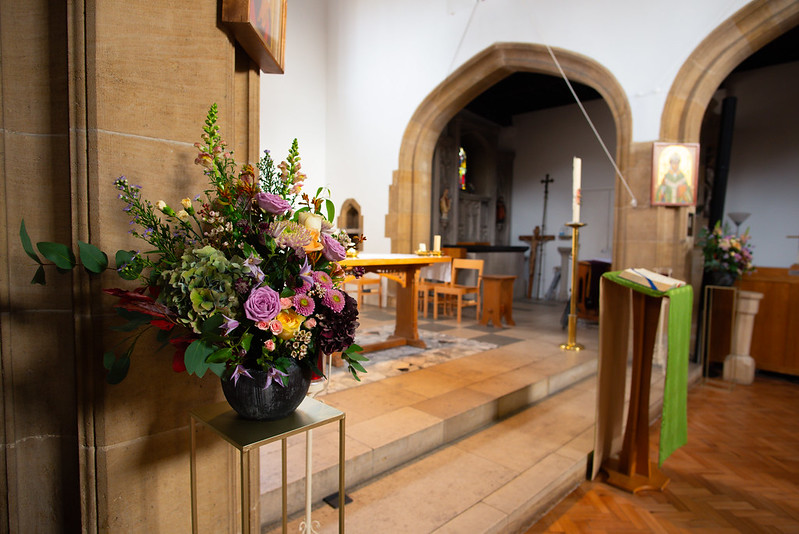 Flowers in Chapel