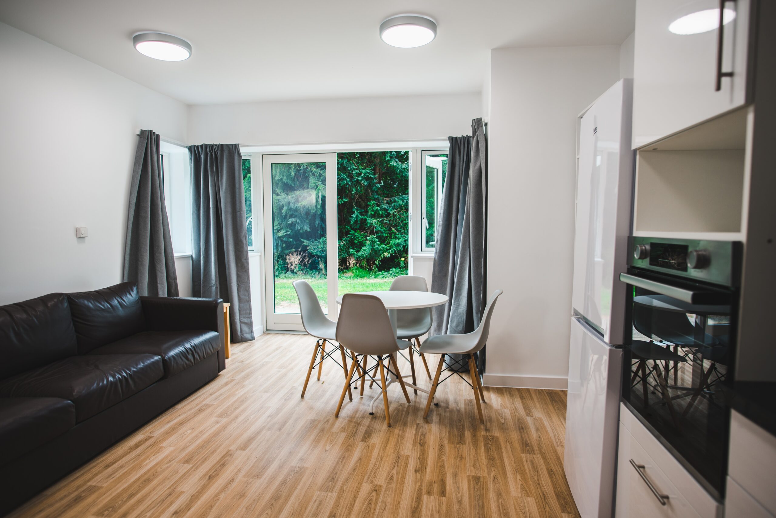 Family accommodation living area