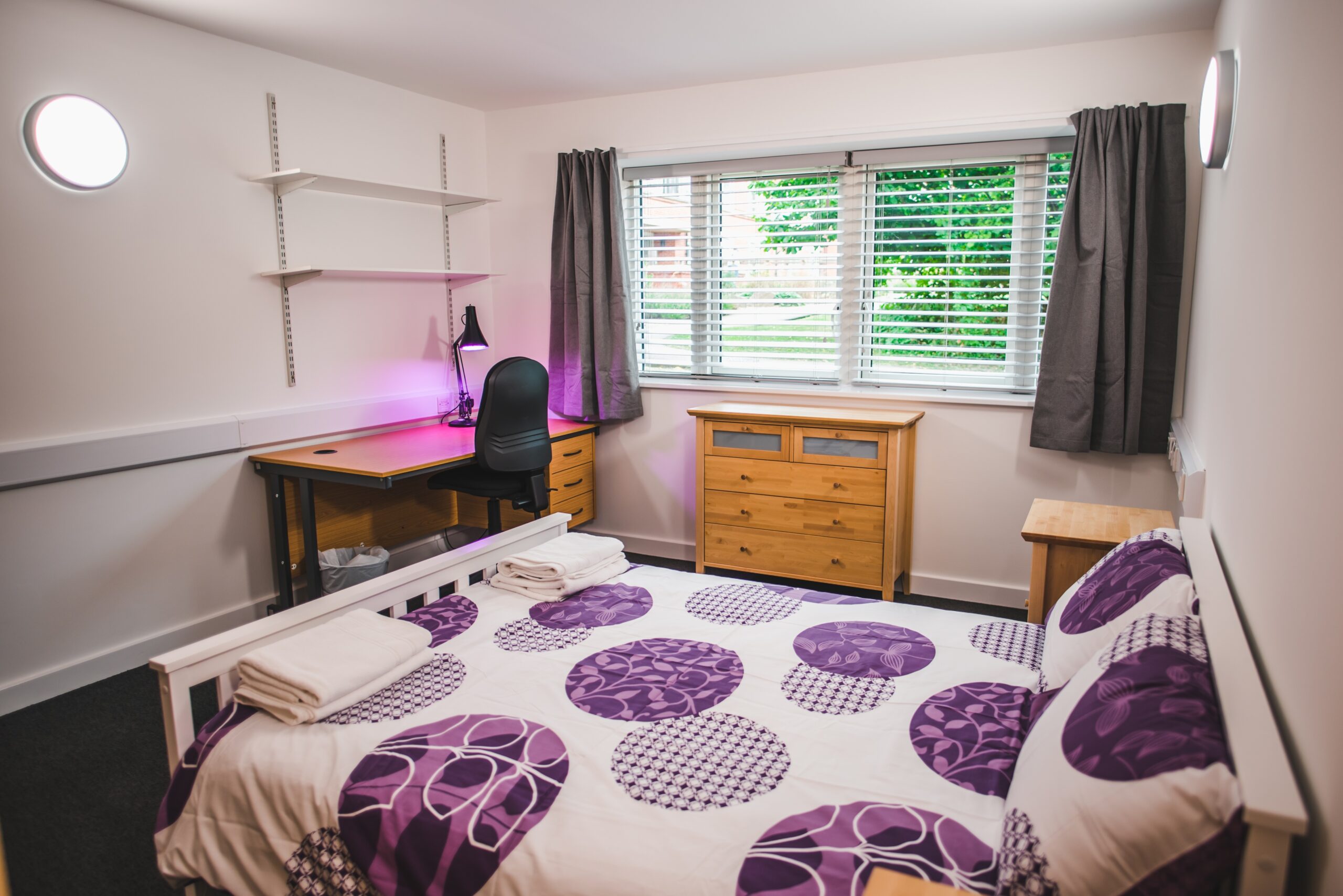 Family accommodation bedroom