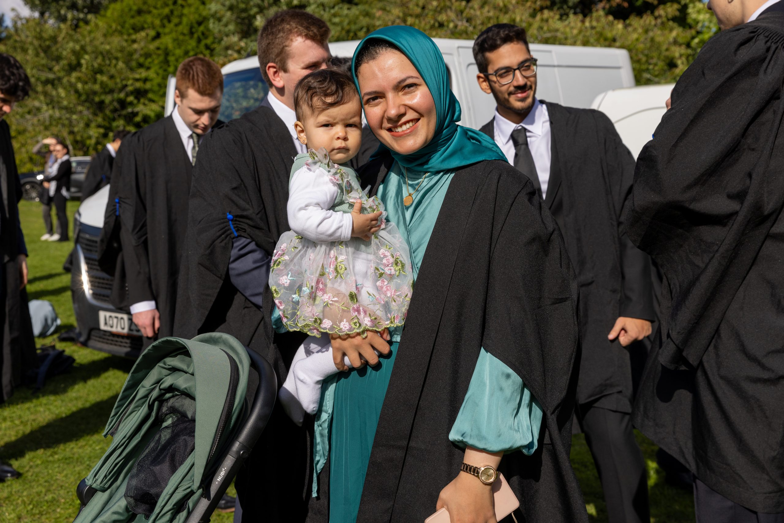 Student Mum with Baby