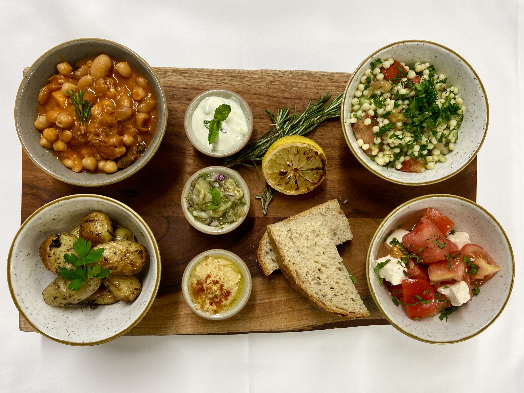 A Typical Lunch Menu