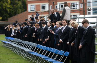 Matriculation - Michaelmas 2025. Image by Lloyd Mann