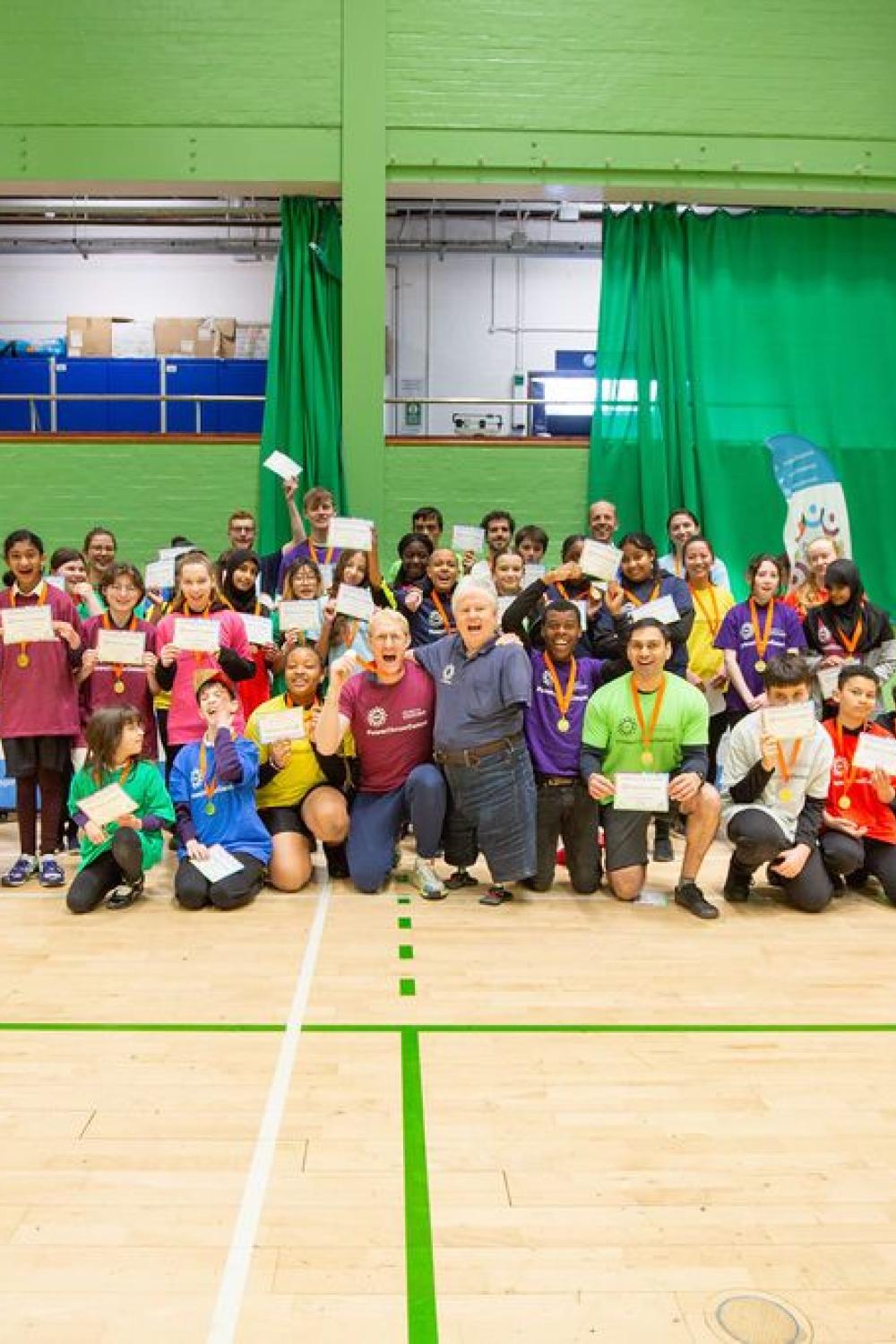 Participants at a PowerHouseGames in Oxford