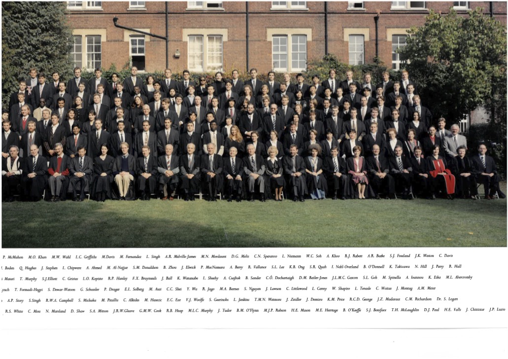 1996 Matriculation