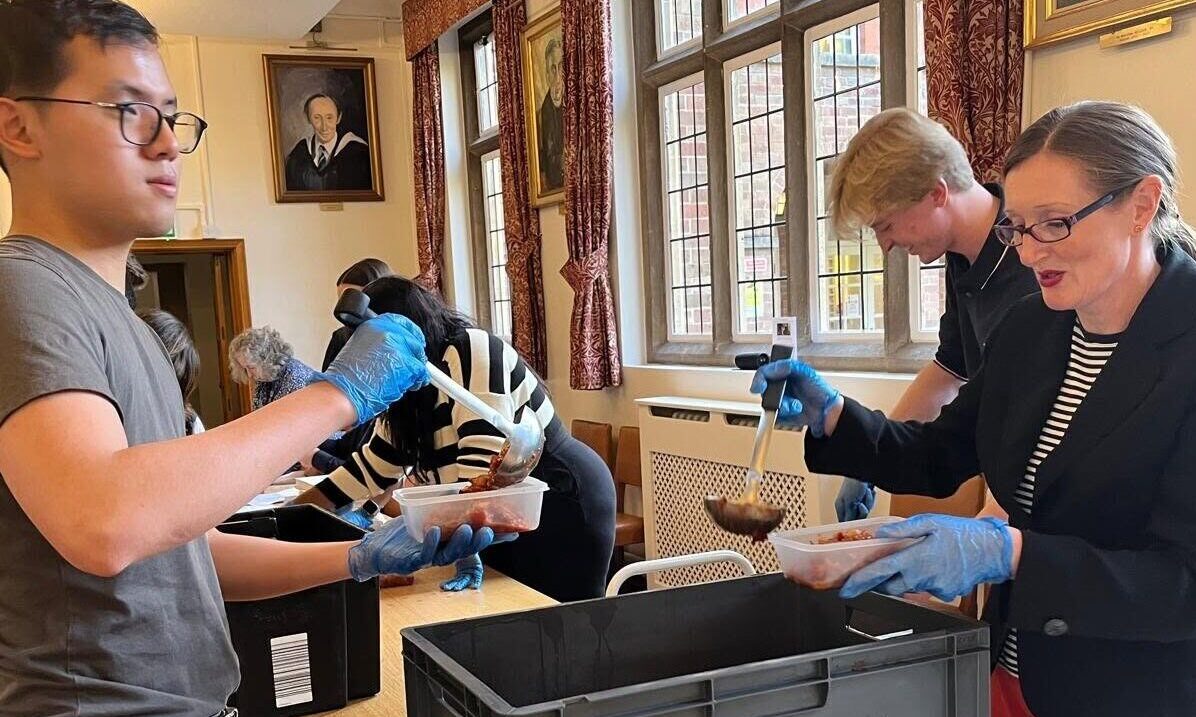 Civic engagement - meal packing
