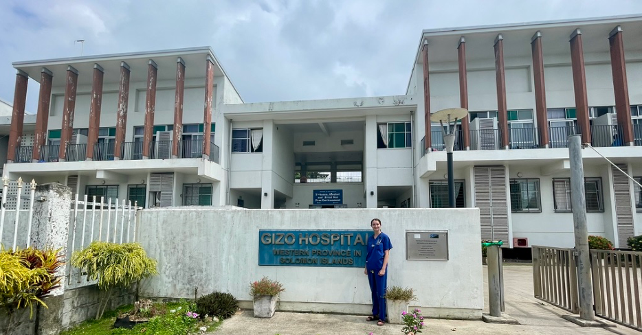 Student Eleanor Sheridan our hospital