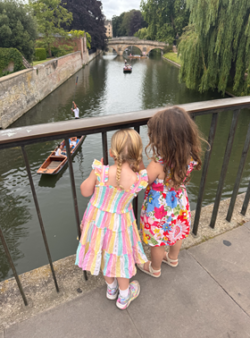 Children by River Cam. Credit: Nicole Brooks